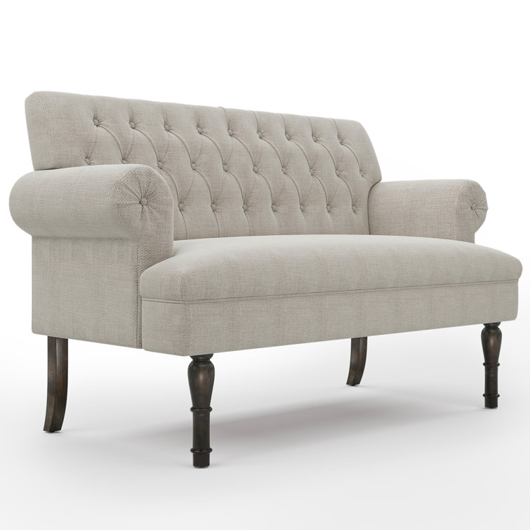 Canora Grey 58.28'' Recessed Arm Loveseat Wayfair Canada